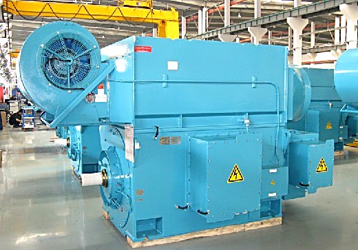 Doubly-fed induction wind generator, finished unit